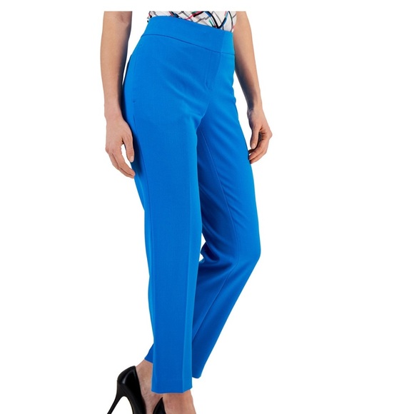 KASPER Women's Stretch-Crepe straight legs pants/size 10 - Picture 2 of 2